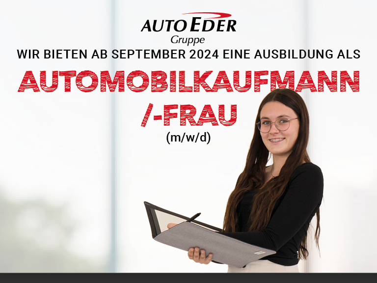 Automobilkaufmann /-frau (m/w/d) - Ausbildungsstart 2024