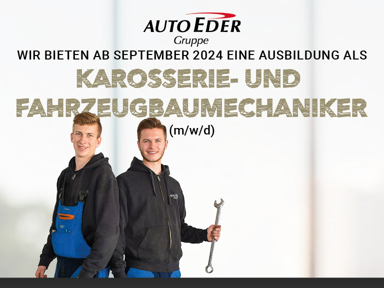 Karosserie- und Fahrzeugbaumechaniker (m/w/d) - Ausbildungsstart 2024